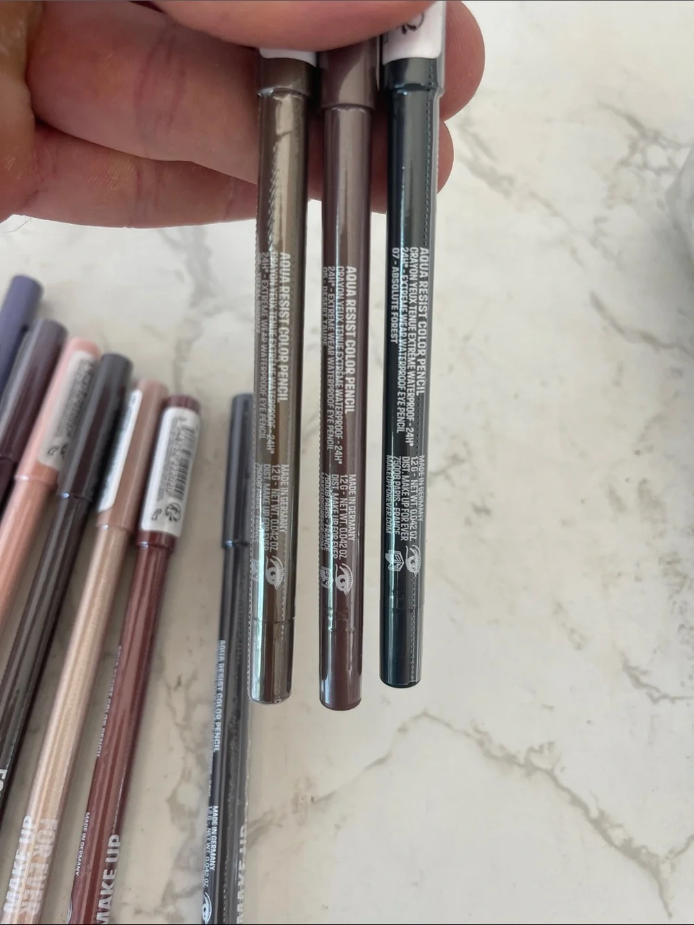Makeup for ever aqua artist pencil bundle